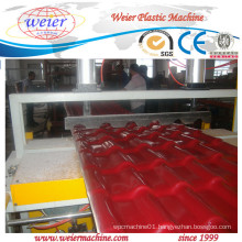 PVC/PC Glazed Wave Plate Extrusion Machine